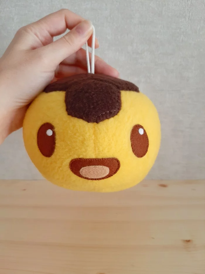 Honey slime - My, Slime, Soft toy, Handmade, Longpost, Needlework without process