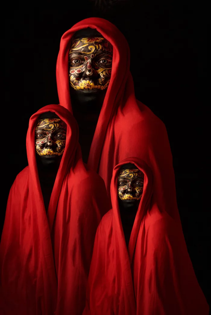 Matryoshka - My, Photographer, Art, Photo art, Bodypainting, Matryoshka, The photo