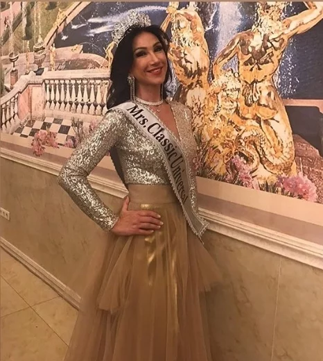 The Russian woman won the Mrs. Universe 2020 contest - Miss Universe, Beauty contest