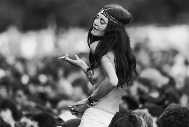 Woodstock 1969 - NSFW, Music Festival, Hippie, 60th, Woodstock, Retro, Old photo, USA, Youth, Longpost