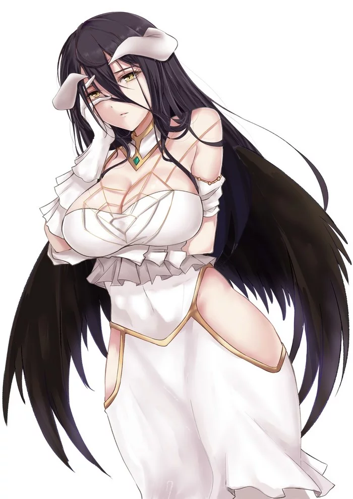 Anime Art - Аниме, Anime Art, Overlord, Albedo (Overlord)