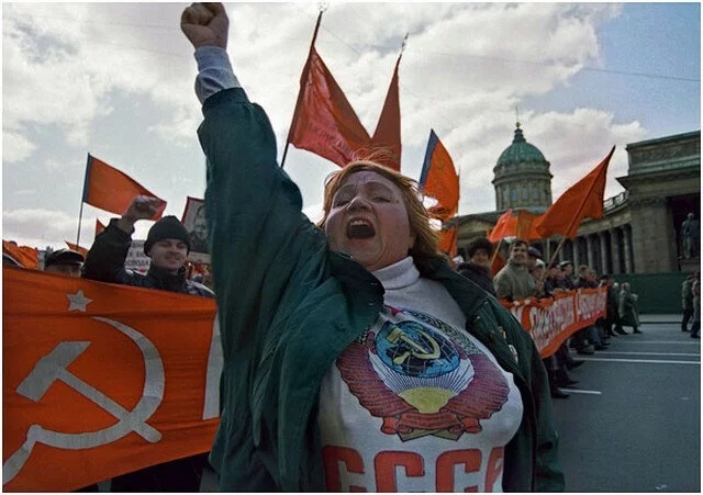 May Day rally, 2000 - 1st of May, Rally, Society, 2000s, Communists, Russia