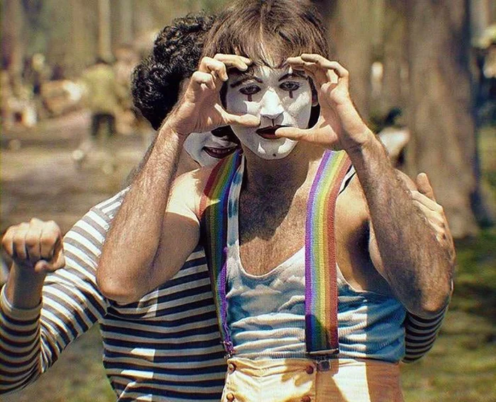 Robin Williams before he was famous. 1974 - Robin Williams, Old photo