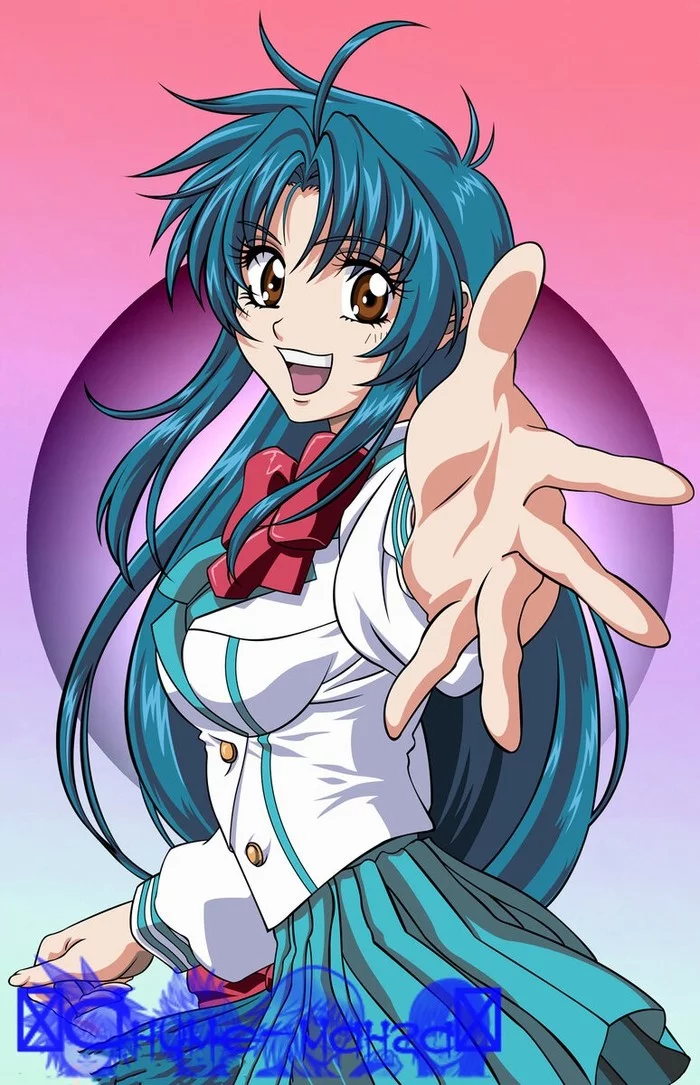 Chidori Kaname - Anime, Anime art, Full Metal Panic, Chidori Kaname