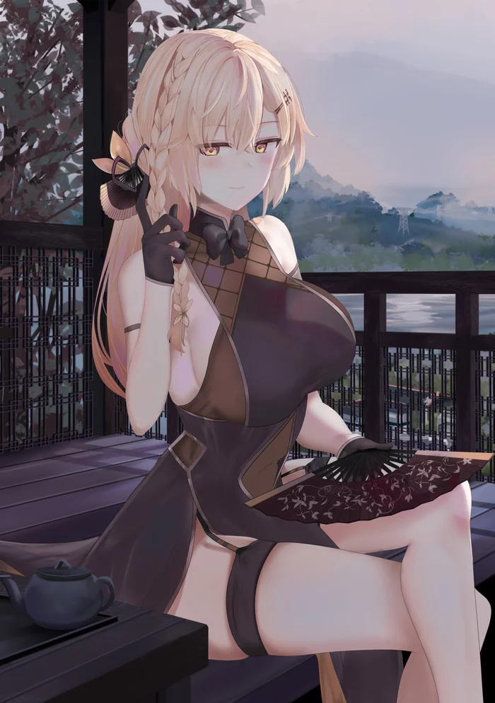 OTs-14 - Anime art, Anime, Girls frontline, Ots-14