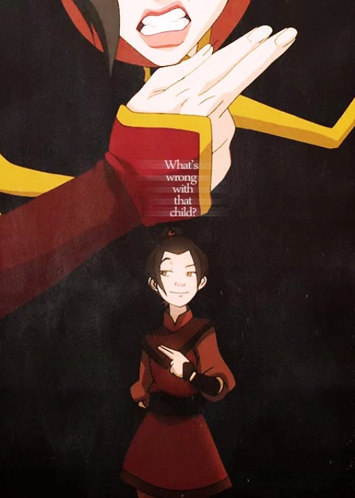 What's wrong with this child? - Avatar: The Legend of Aang, Art, Animated series, Azula