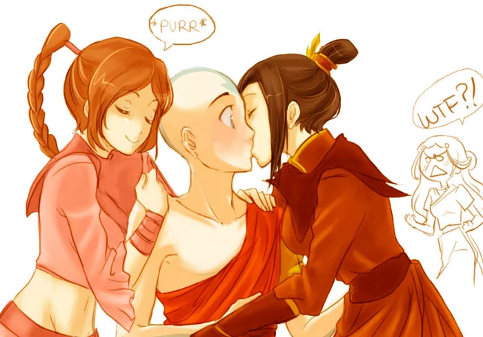 After beating the Book of Fire in the Four Elements Trainer - Avatar: The Legend of Aang, Azula, Aang, Qatar, Tai li, Art, Shipping, Animated series
