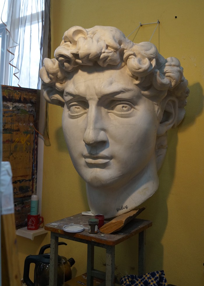 Перед тем как рисовать, решил пофотографировать Фотография, Длиннопост, Скульптура, Красота, Зевс (бог), Давид