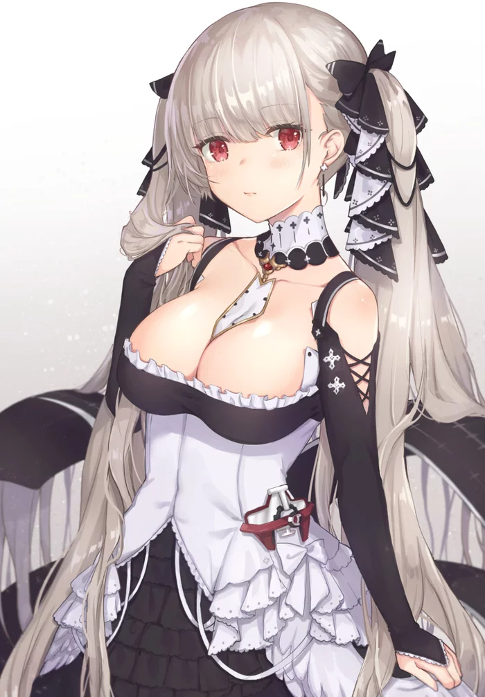 Formidable - Аниме, Арт, Anime Art, Azur Lane, Formidable, Девушки, Pixiv