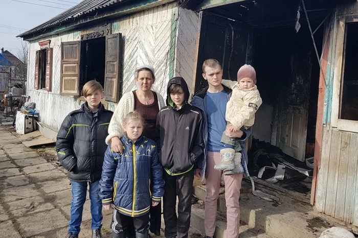 A large family of fire victims from Apsheronsk is being helped “by the whole world” - My, Kuban, Краснодарский Край, Absheronsk, Fire, Trouble, Help, The large family, Longpost