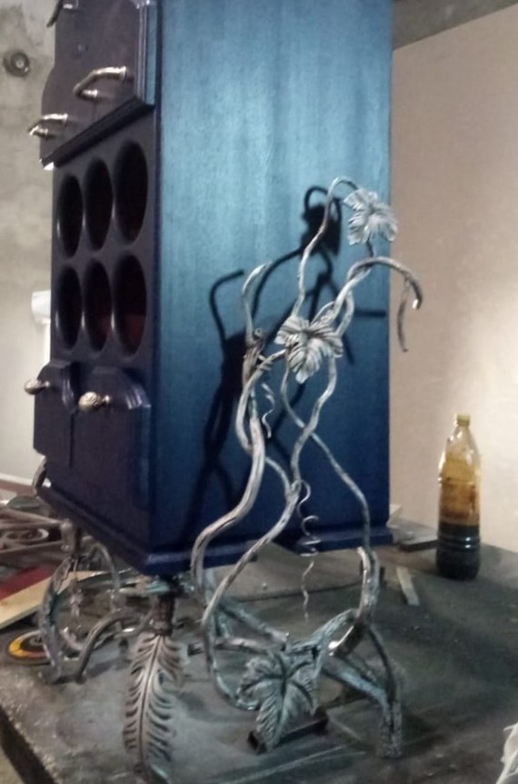 Винный шкафчик Ковка, Мебель, Винный шкаф, Ручная работа, Работа с деревом, Длиннопост