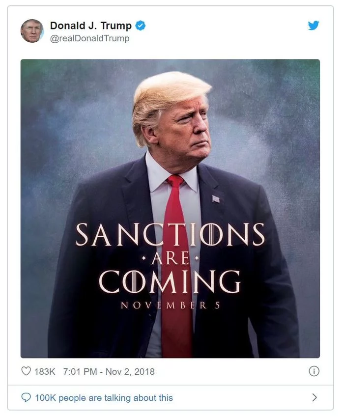 Something new is coming - My, America, Donald Trump, Twitter, Dog, Game of Thrones, USA, Story, Video, Longpost