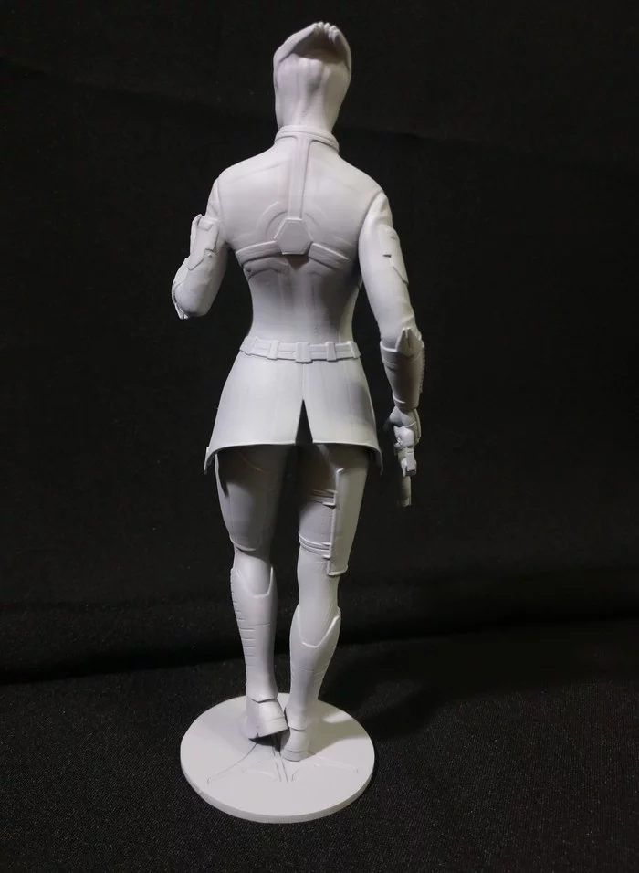 Mass effect, Лиара. Печать модели - Моё, Mass Effect, Bioware, Zbrush, 3D принтер, 3D моделирование, Авторская игрушка, Скульптура, Видео, Длиннопост, Лиара ТСони