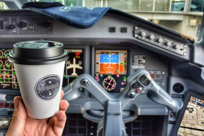 Why don't we have some coffee?! - Airplane, Engine, Flight, Aviation, Coffee