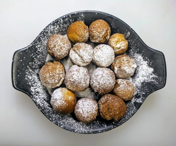 Castagnole or frittelle - My, Food, Recipe, Cooking, Italy, Sweets, Dessert, Fat, Europe, Longpost