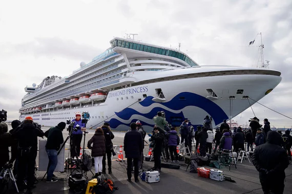 Chronicles of the Plague Ship - Liner, Tourism, Virus, Quarantine, The photo, Longpost, Diamond Princess, Coronavirus, Japan