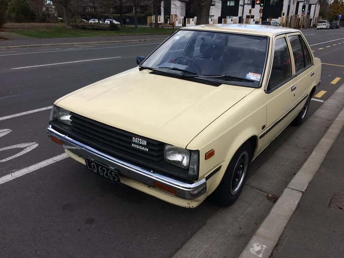 Datsun Nissan Sunny 1980 - Моё, Datsun, Японский автопром, Автомобильная классика, Длиннопост