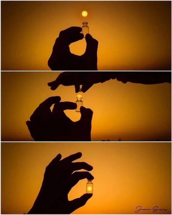 Sunset - The sun, Sunset, Sunset, The photo, Bottle, Images