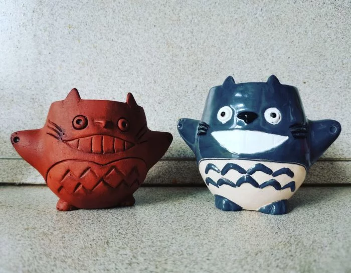 Tales from the workshop. About Totoro - My, Ceramics, His own ceramist, Totoro, Hayao Miyazaki, Needlework with process, With your own hands, Longpost