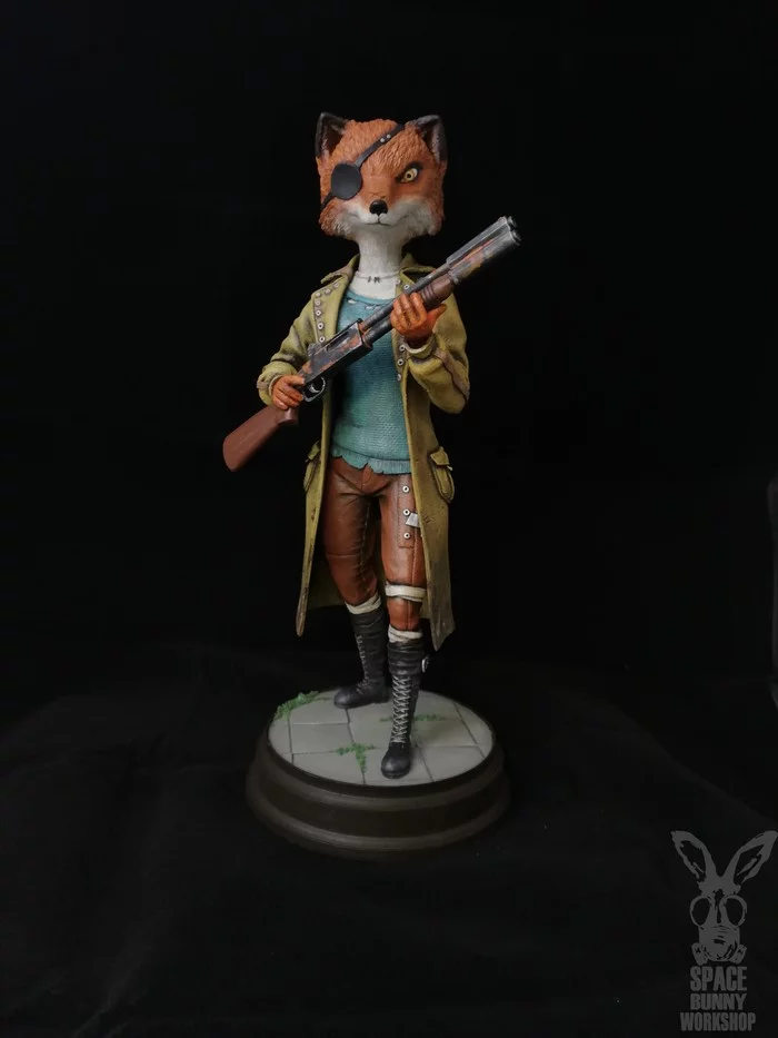 Farrow from the game Mutant Year Zero - My, Mutant Year Zero: Road to Eden, Needlework without process, Game art, Longpost, Polymer clay