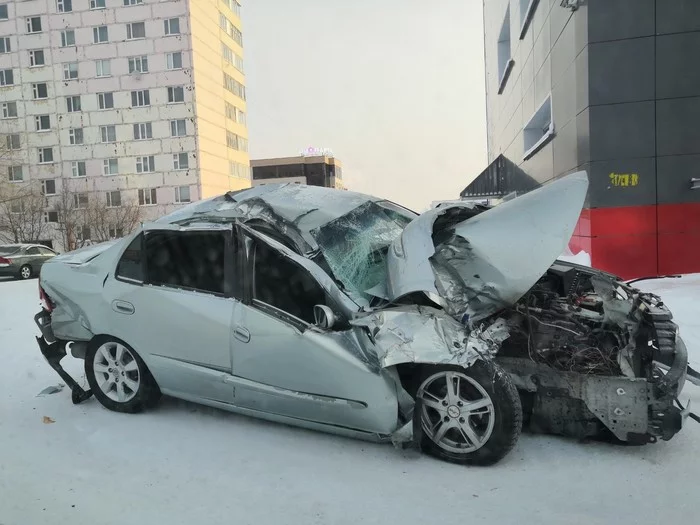 Accident, Novy Urengoy 02/07/20 - Crash, Road accident, Drunk Driver, New Urengoy, Video