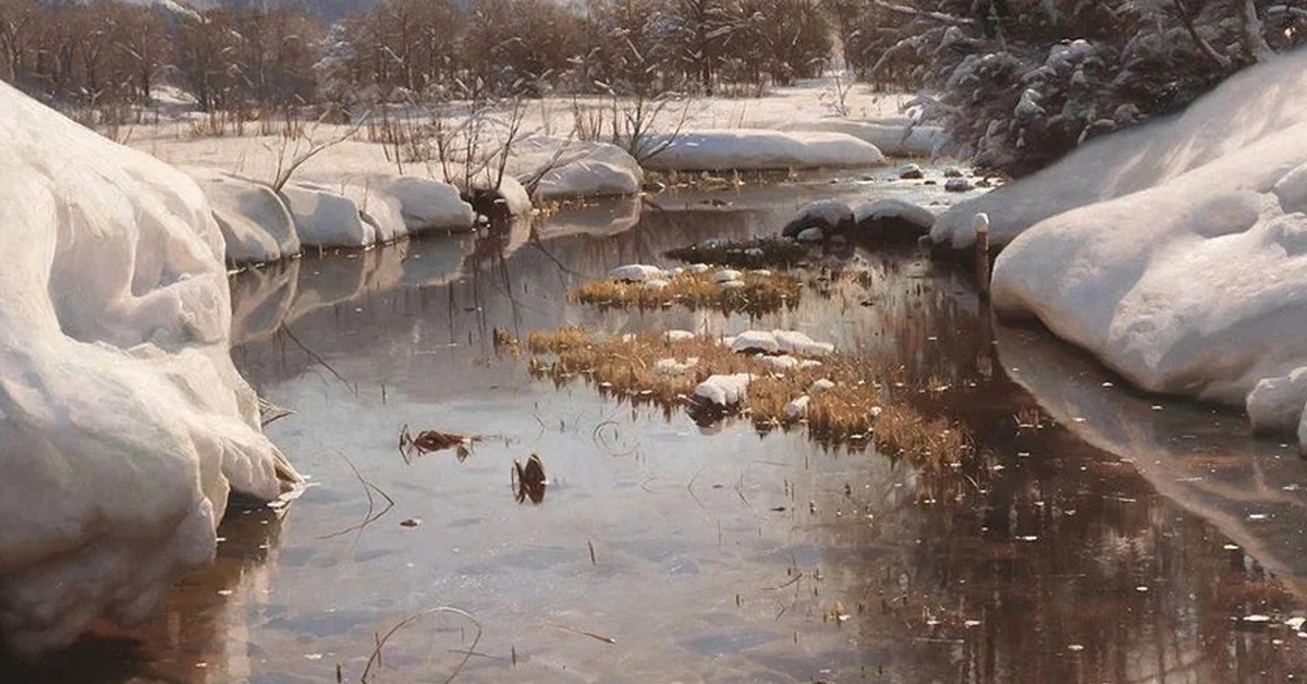 Peder mork monsted картины