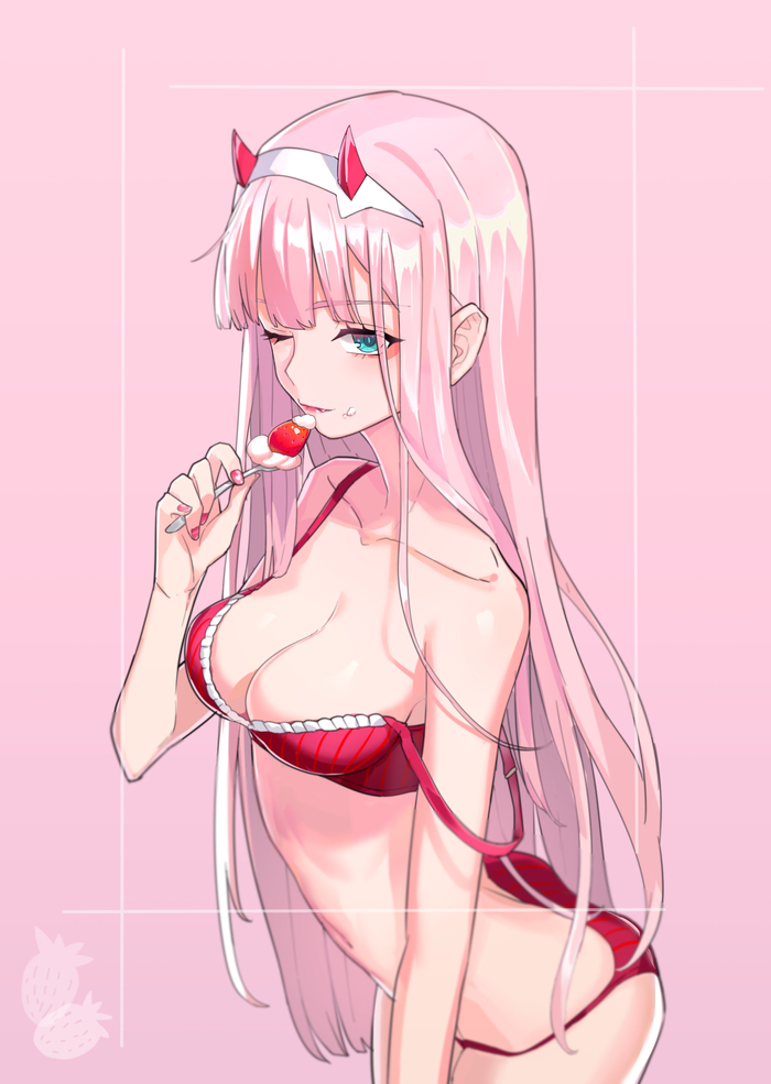 Zero Two Zero Two, Darling in the Franxx, Anime Art, , , ,  , 
