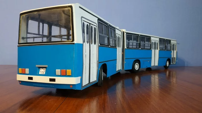 Икарус 280 из картона на радиоуправлении Икарус, Автобус, Радиоуправляемые модели, Картон, Своими руками, Видео, Длиннопост