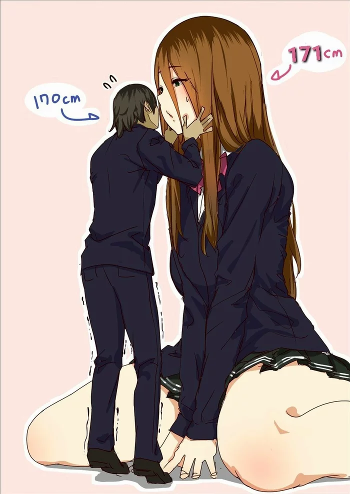 Lovely Complex - Anime Art, Аниме, Рост