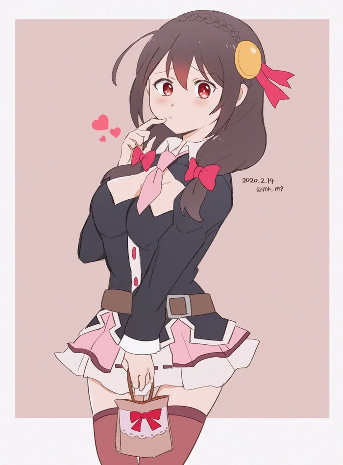 Yunyun deserves some love - Yunyun, Konosuba, Anime art, Anime