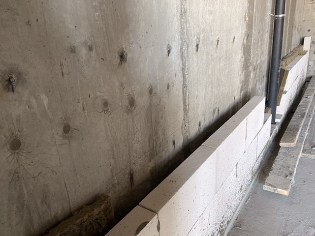 Sound insulation GVL or aerated concrete - My, Noise isolation, New building