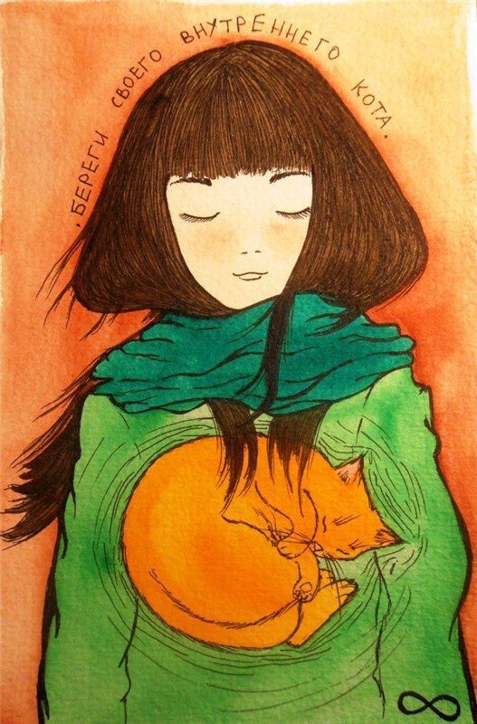 Warm drawings - Art, Drawing, A selection, Longpost, Tatyana Samoshkina