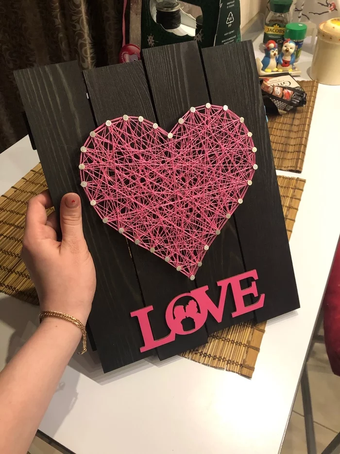 DIY Valentine's card - My, February 14 - Valentine's Day, Valentine, Holidays, Love, Longpost