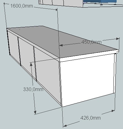 Post 12. Everything (not) as in the picture. Part 1. Hanging TV stand - My, With your own hands, Mortgage, TV stand, Rukozhop, Longpost