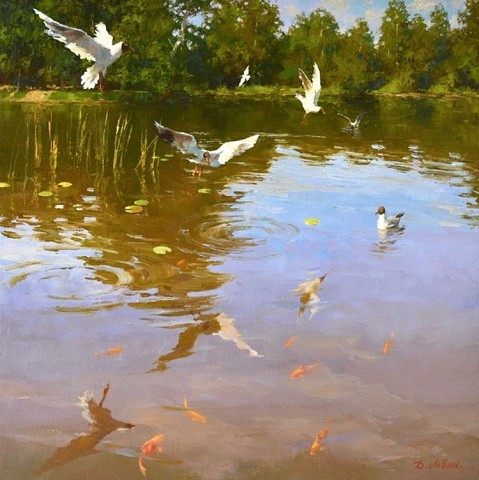 Artist Dmitry Levin - A selection, Painting, Art, Landscape, Dmitry Levin, Longpost