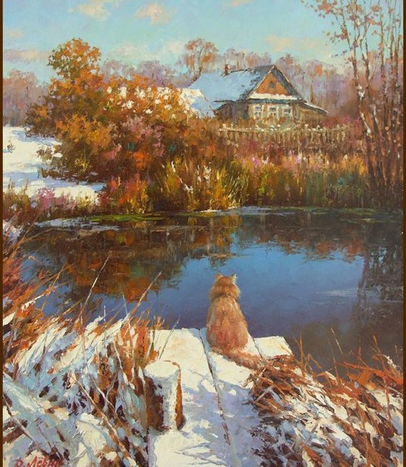 Artist Dmitry Levin - A selection, Painting, Art, Landscape, Dmitry Levin, Longpost