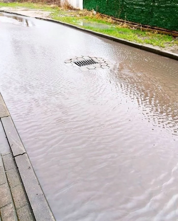 Well, yoobana! - Rainstorm, Puddle, Kaliningrad region