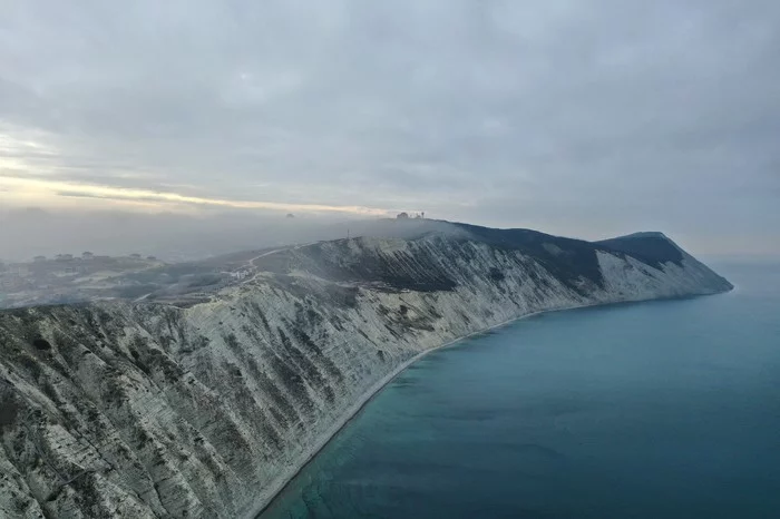 Утро. Море. Анапа - Моё, Море, Утро, Анапа, DJI Mavic 2 PRO, Высокий берег