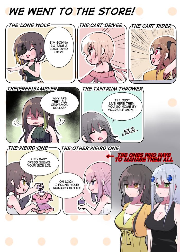     !!! , Anime Art, Girls Frontline, M16a1, M4a1 (Girls Frontline), Hk416