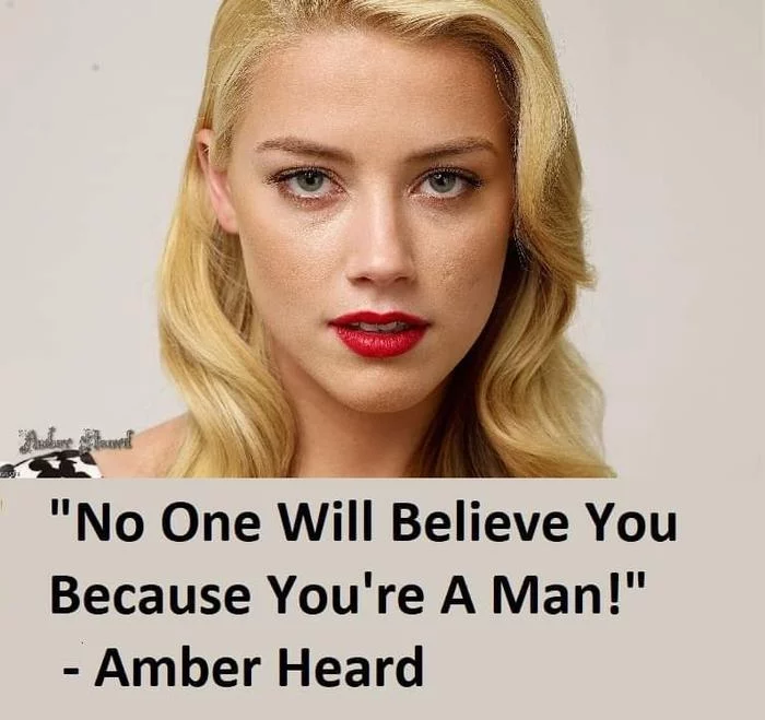 But in some ways she is right - Amber Heard, Picture with text