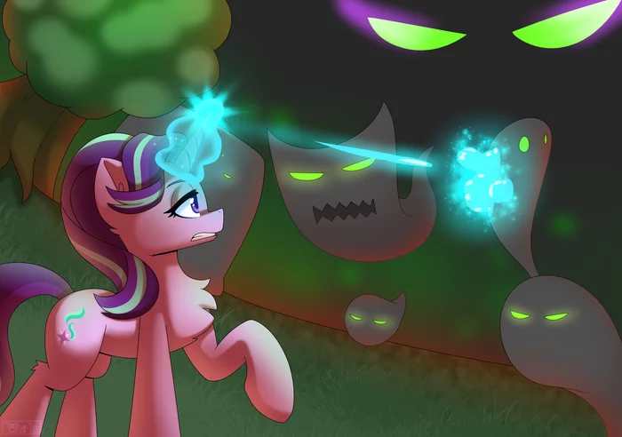 Dark Dream - My little pony, PonyArt, Starlight Glimmer, Puetsua