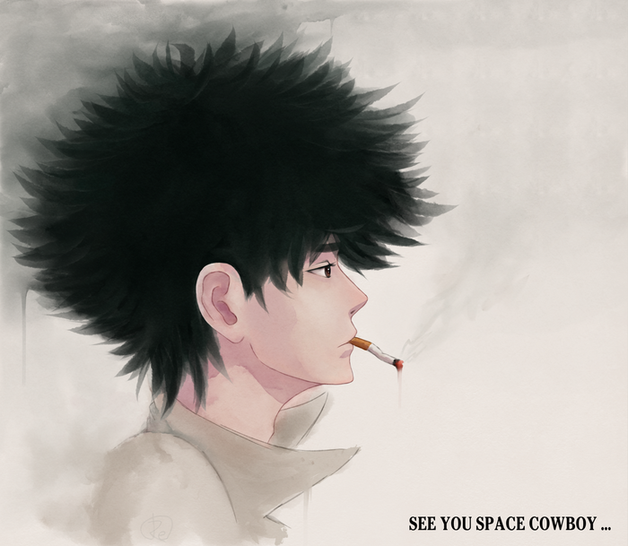 Spike Spiegel , , -, , Paintstorm Studio,  , Cowboy Bebop, Spike Spiegel