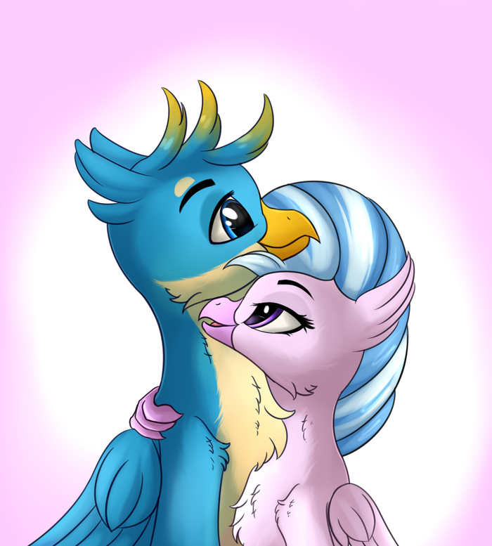 Lovely Birds My Little Pony, Gallus, Silverstream, , Orangejuicerus