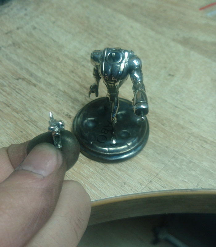 Серебряный червяк Джим <Earthworm Jim> Серебро, Ювелирное дело, 3D, Ручная работа, Фигурки, Статуэтка, Рукоделие с процессом, Своими руками, Длиннопост