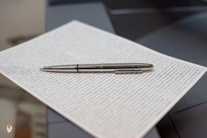Fisher Space Pen (Zero Gravity Pen) - My, Pen, Weightlessness, EDC, Video, Longpost