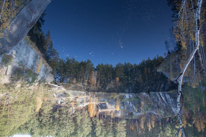 Reflection - My, Talk Stone, Ural, Bazhov places, Autumn