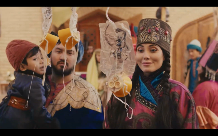 Оригинальное видео с инструкцией по безопасности от Uzbekistan Airways ...