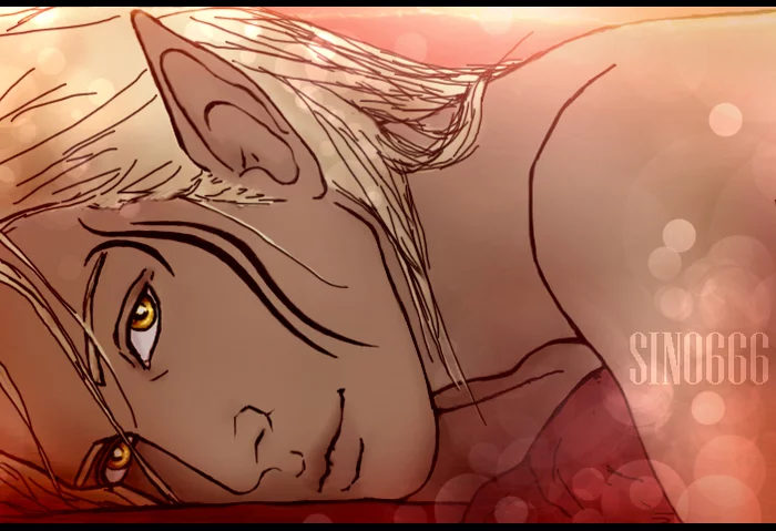 DAO. My gentle Assassin - Dragon Age, Зевран, Рисунок