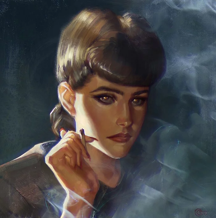 Rachel - Art, Drawing, Girls, Blade runner, Eva Kosmos, Rachel Rosen