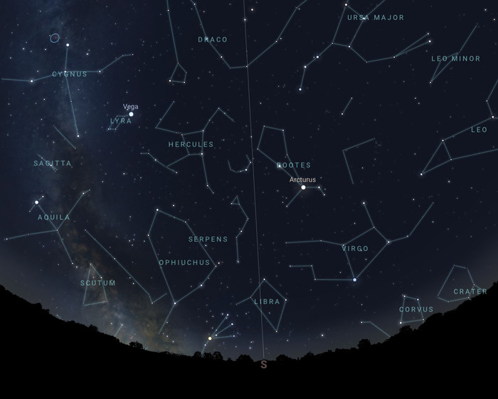 Звёздное небо марта 2020 Статья, Астрономия, Звездное небо, Астрономический календарь, Март, Космос, Созвездия, Длиннопост